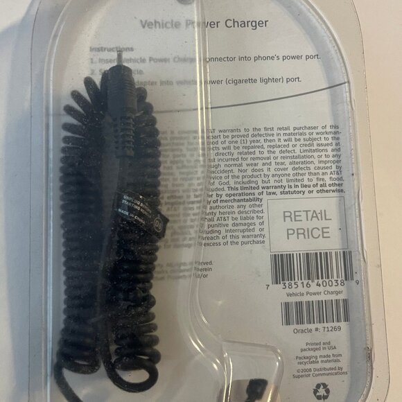 AT&T Nokia Vehicle Power Charger - Picture 3 of 3